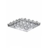 Paşabahçe El Yapımı Cam Kare Zeytin Tabağı Tekli 14 cm