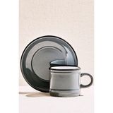 Paşabahçe Electrum Seramik Espresso Fincanı Gri, Espresso Fincanı, 1 Adet