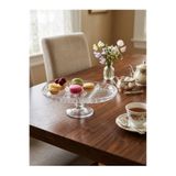 Paşabahçe ELEGANT AYAKLI OVAL BÖLMELİ SERVİS TABAĞI