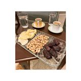 Paşabahçe Elegant Dikdörtgen Bölmeli Servis Tabağı 1 Adet.