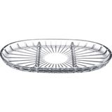 Paşabahçe Elegant Oval Servis Tabağı 16.3 x 27.8 cm 3 Adet