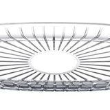 PAŞABAHÇE ELEGANT OVAL SERVİS TABAĞI 163X278 MM 000-SEFFAF 1 OFSET HEDİYELİK KUTU 6 PAŞABAHCE