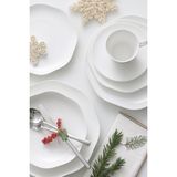 Paşabahçe Element Porselen Yemek Tabağı Beyaz, Yemek Tabağı, 1 Adet