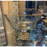 Paşabahçe Elta Collection Paşabahçe Metal Ayaklı Gold Detaylı Büyük Boy Kase- Sunum - Servis - Salata Kasesi