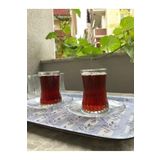 Pasabahce Elysia 12 Parça Çay Takımı. (6 Adet Çay Bardağı-6 Adet Çay Tabağı. 86933575552801