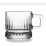 Paşabahçe Elysia 2 Li Kulplu Bardak-Fincan 195CC 55422 - Antrasit - Mavi - 100 ml