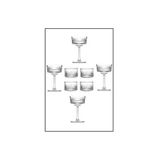 Paşabahçe Elysia 440436 4’lü Kadeh & Elysia 530038 4’lü Kase Set - Beyaz