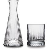 Paşabahçe Elysia 80403 Karaf Sürahi 940 cc ve 520014 Viski Su Bardağı 210 cc 4'lü - Beyaz - 400 ml