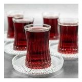 Paşabahçe Elysia Çay Takımı Seti 12 Parça Set Riva Çay Tabağı 42901