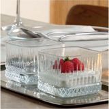 Paşabahçe Elysia Kare Magnolia Kasesi - 8 Li Çok Amaçlı Kase Çerezlik - 235 ml