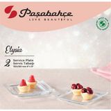 Paşabahçe Elysia Tatlı Tabağı 2'li 15 cm