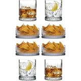 Paşabahçe Elysıa Viski Keyfi Seti 8 Parça - 4 Viski Bardağı Ve 4 Çerez/Cips Kasesi Pb4x520014v55