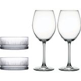 Paşabahçe Enoteca Şarap Kadehi - Elysia Çerezlik Seti 4 Parça