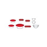 Paşabahçe Fırın ve Saklama Kapları 9 Parça Borcam Set