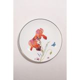 Paşabahçe Flora Porselen Pasta Tabağı Turuncu 21 cm