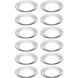 Paşabahçe Frezya Pasta Tabak - 12 Li Pasta Sunum Tabağı 16 Cm.yuvarlak 10708