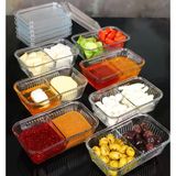 Paşabahçe Frigo Bölmeli Cam Saklama Kabı - Kahvaltılık Peynir Kabı 96764