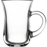 Paşabahçe G4 Çay Bardak 6 Lı Kulplu Çay Bardağı - Standart