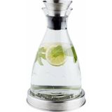 Paşabahçe Grovy Soğutuculu Cam Sürahi 1,5 Litre - Şeffaf - 1,8 lt