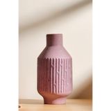 Paşabahçe Harbour Seramik Dekoratif Vazo, 25 cm, Pembe