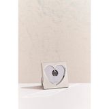 Paşabahçe Heart Fotoğraf Çerçevesi 10x10 cm, Gümüş