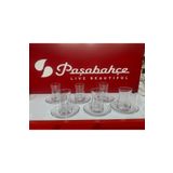 Paşabahçe Heybeli 12 Parça 6 Kişilik Çay Bardak Seti 170 cc