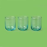 Paşabahçe Iconic 3'lü Su Bardağı Seti - Mavi - 270 ml - Montajsız