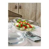 Paşabahçe Invitation Oval Tabak, 44 cm, Çok Renkli