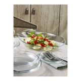Paşabahçe Invitation Oval Tabak, 44 cm, Şeffaf