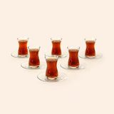 Paşabahçe Irmak 6 Kişilik 12 Parça Çay Takımı