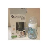 Paşabahçe Isıya Dayanıklı Desenli M Boy 120 ml Cam Biberon