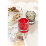 Paşabahçe Kabuk Tealight Mumluk 7 cm, Smoke, Çok Renkli, Dekoratif