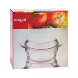 Paşabahçe Kapaklı Yuvarlak Tencere Borcam 1,5 L 3 Adet