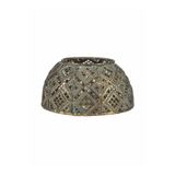 Paşabahçe Karo Metal Tealight Mumluk L - 1 Adet