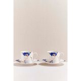Paşabahçe Kintsugi Çay Seti 2'li, Çok Renkli