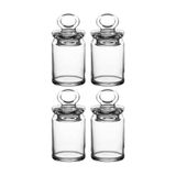 Paşabahçe Kitchen Mini Kavanoz, 4'lü Set, Baharatlık, Şeffaf 95104tfhdv