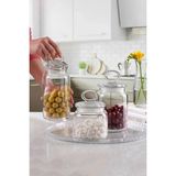 Paşabahçe Kitchen Slim 3 Lü Cam Kavanoz Seti 1130 cc, 860 cc, 575 cc Şık Tasarım ve Sofra Sunumuna Uygun