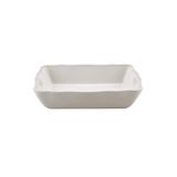 Paşabahçe Krem Marialva Seramik Dikdörtgen Fırın Kabı, 35 cm, 27 x 34 cm