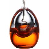 Paşabahçe Küçük Yumurta Kandil Mercan, Şık Dekoratif - Çok Renkli