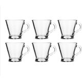 Paşabahçe Kupa Bardak Paşabahçe Antalya 180 Cc- 6 Adet - 180 ml - Şeffaf