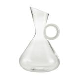Paşabahçe Küpeli Karaf Opal Krem, 1000 ml