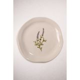 Paşabahçe Lavander Seramik Pasta Tabaği, Pasta Tabağı, 1 Adet - Çok Renkli