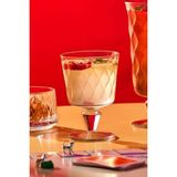Paşabahçe Leafy Kokteyl Kadehi 270 cc 4 Adet 440472 - Açık Gri - Beyaz