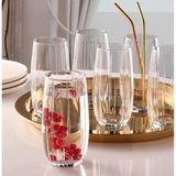 Paşabahçe Linka Meşrubat Bardağı Long Drink 6 Parça 500 cc - Şeffaf