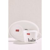 Paşabahçe LÜGAT 365 Baba Porselen Çay Fincanı 250 cc, Çok Renkli