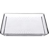 Paşabahçe Madlen Servis Tabağı 68683 Madlen Crystal Glass 24x24