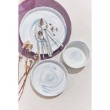 Paşabahçe Marble Porselen Pasta Tabağı, Mavi, 21 x 21 cm