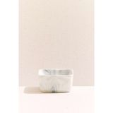 Paşabahçe Marble Porselen Servis Kasesi Kare 9 cm Beyaz 1 Adet