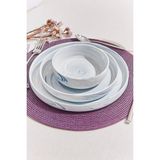 Paşabahçe Marble Porselen Yemek Tabağı Mavi, Yemek Tabağı, 1 Adet