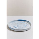 Paşabahçe Marble Porselen Yemek Tabağı Mavi